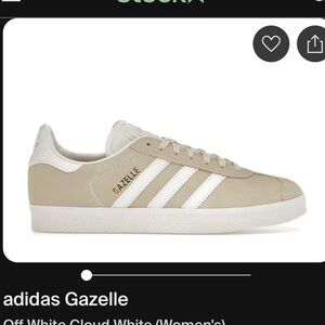 Adidas Gazelle Off White